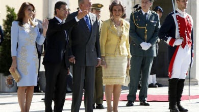 El Rey Juan Carlos ejerce por última vez como anfitrión