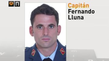 El capitán fallecido en el accidente, Fernando Lluna