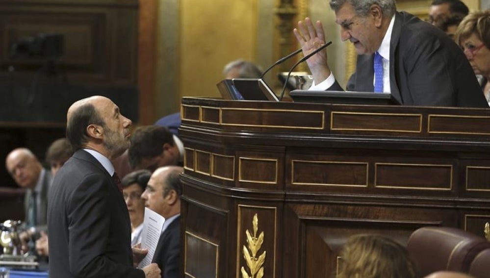 Posada en el Congreso de los Diputados.