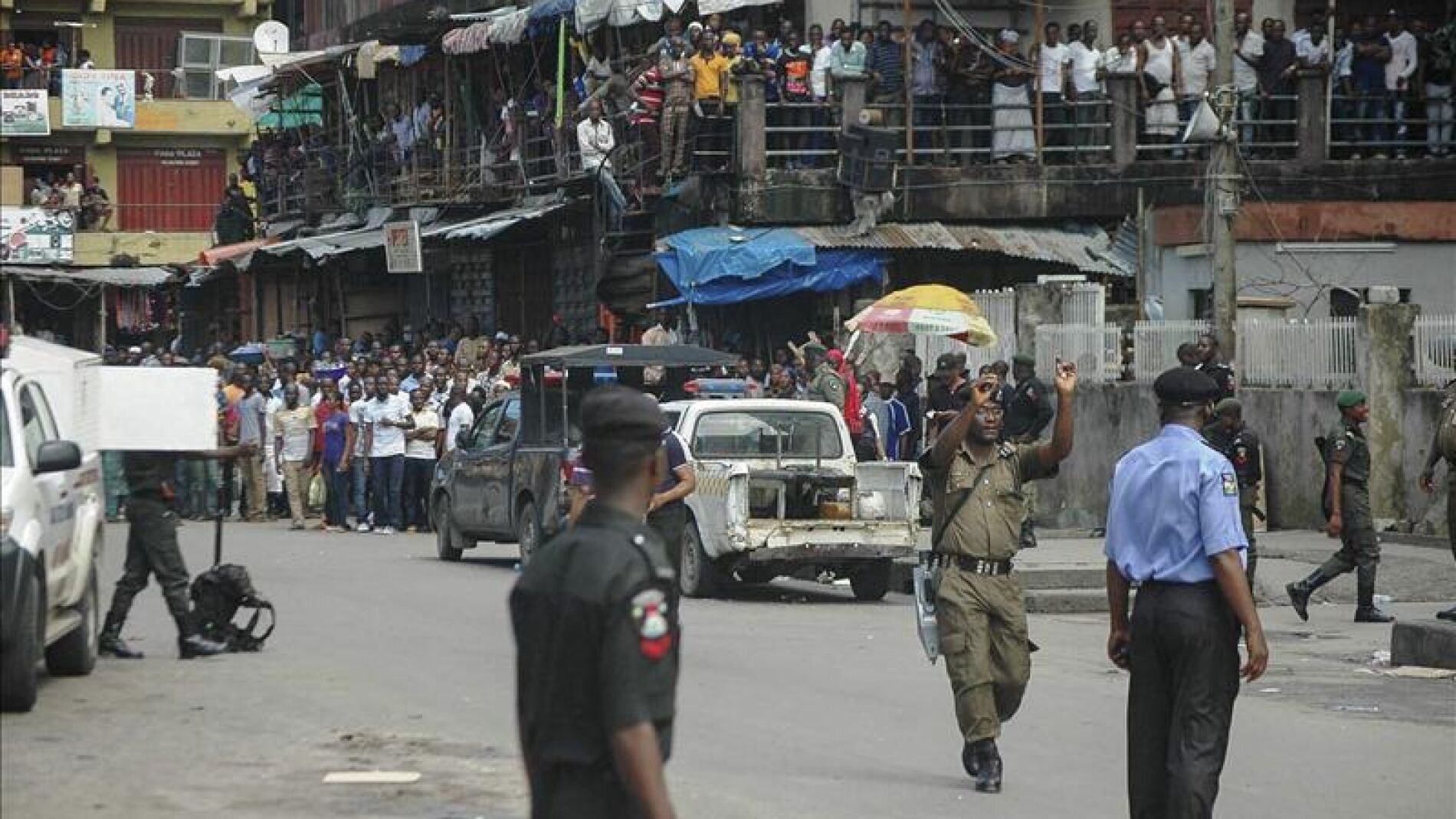 Instante de un atentado previo de Boko Haram
