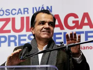 El candidato a la presidencia de Colombia por el partido Centro Democrático, Oscar Iván Zuluaga El candidato a la presidencia de Colombia por el partido Centro Democrático, Oscar Iván Zuluaga