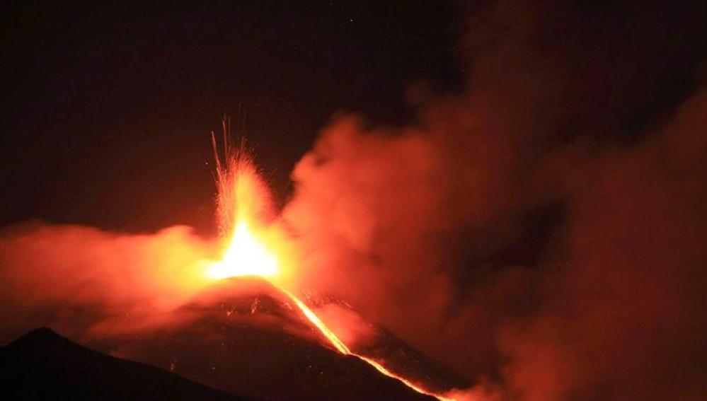 El volcán Etna