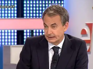 José Luis Rodríguez Zapatero, en Espejo Público José Luis Rodríguez Zapatero, en Espejo Público