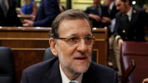 Mariano Rajoy en el Congreso de los Diputados