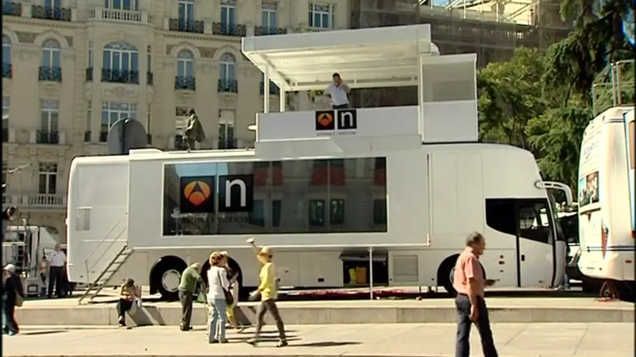 Todo preparado en Antena 3 Noticias para la cobertura de la proclamación