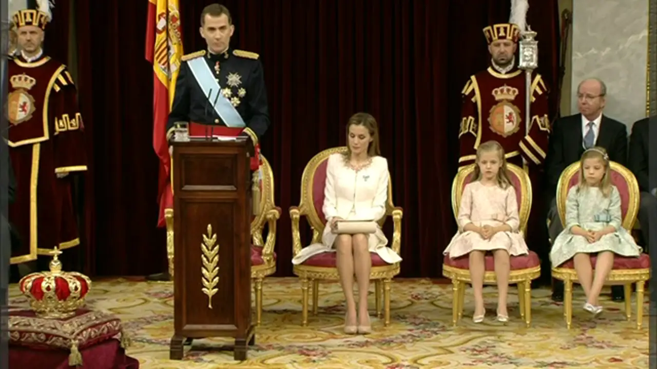 Los mensajes políticos del primer discurso de Felipe VI
