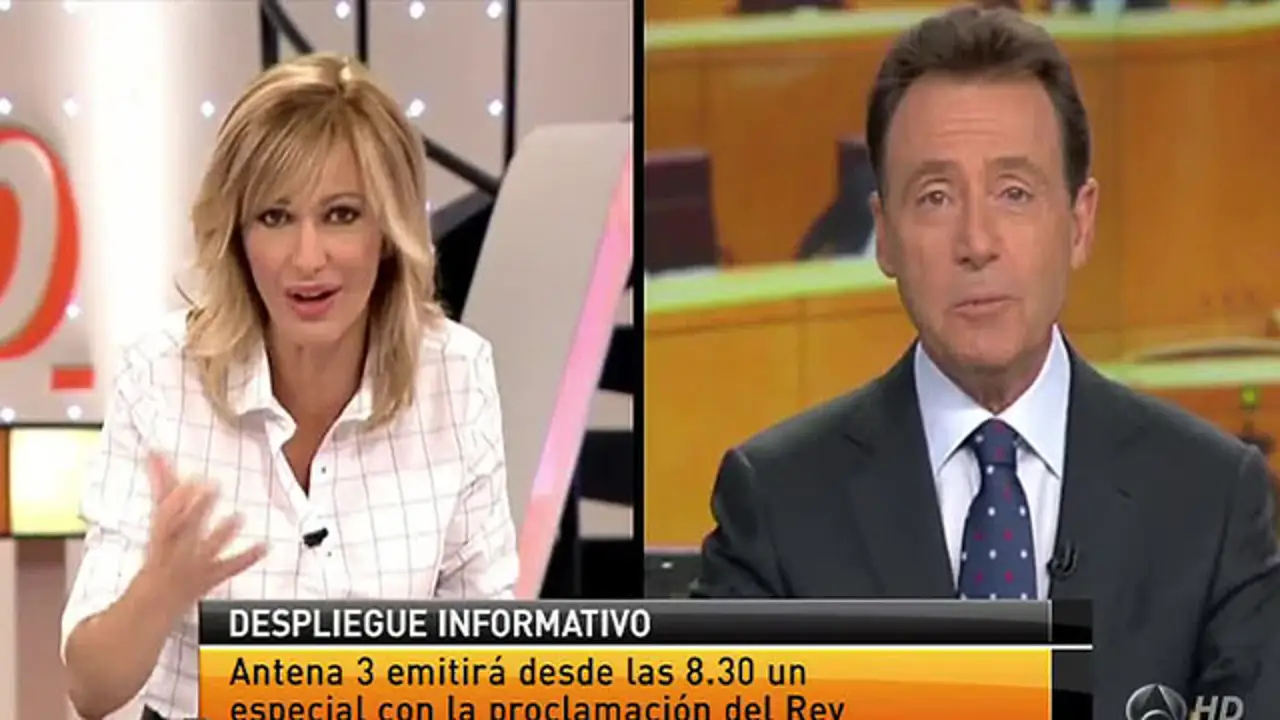 Antena 3 dedica una programación especial a la proclamación de Felipe VI