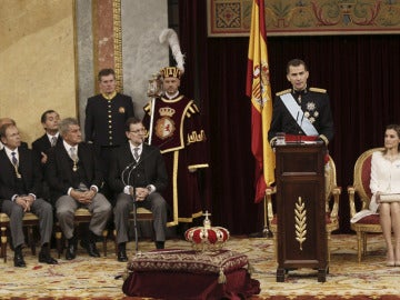 Primer discurso de Felipe VI como Rey