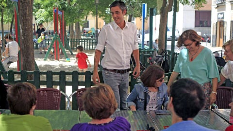 Eduardo Madina en un acto en Madrid