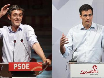 Eduardo Madina y Pedro Sánchez aspiran a la Secretaría General del PSOE