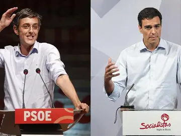 Eduardo Madina y Pedro Sánchez aspiran a la Secretaría General del PSOE Eduardo Madina y Pedro Sánchez aspiran a la Secretaría General del PSOE