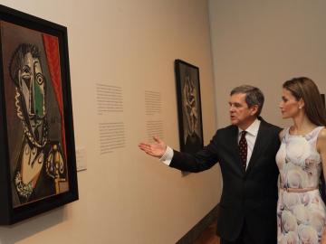 La reina Letizia en el Museo del Prado