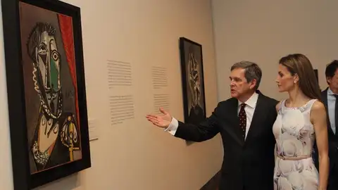 La reina Letizia en el Museo del Prado La reina Letizia en el Museo del Prado