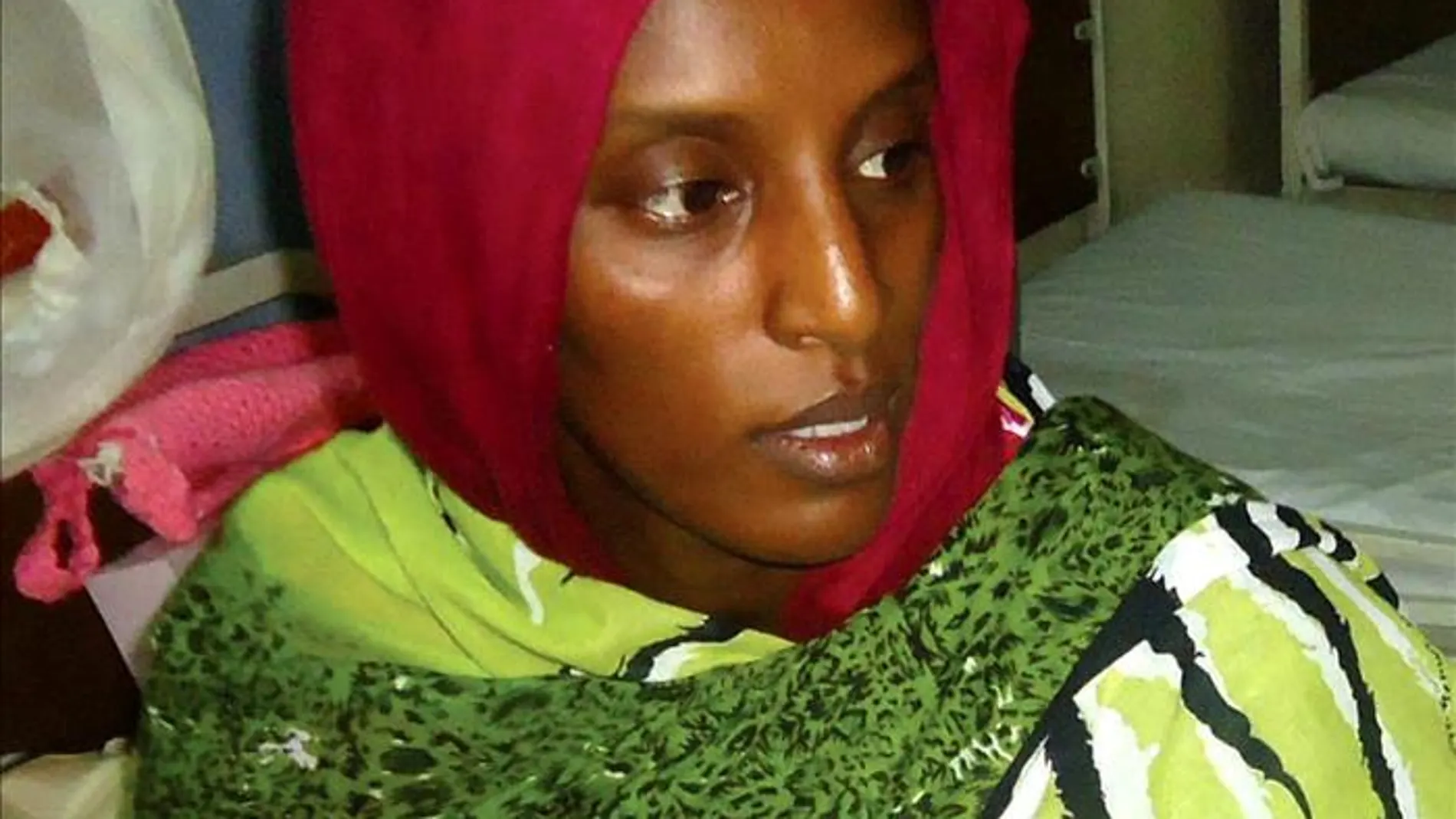 La joven sudanesa que había sido condenada a pena de muerte La joven sudanesa que había sido condenada a pena de muerte