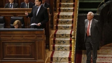 Rajoy comparece en el Congreso.