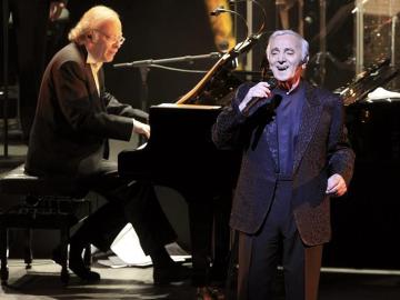 El cantante francés Charles Aznavour