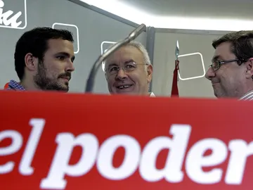Garzón, Lara y Centella, de IU Garzón, Lara y Centella, de IU