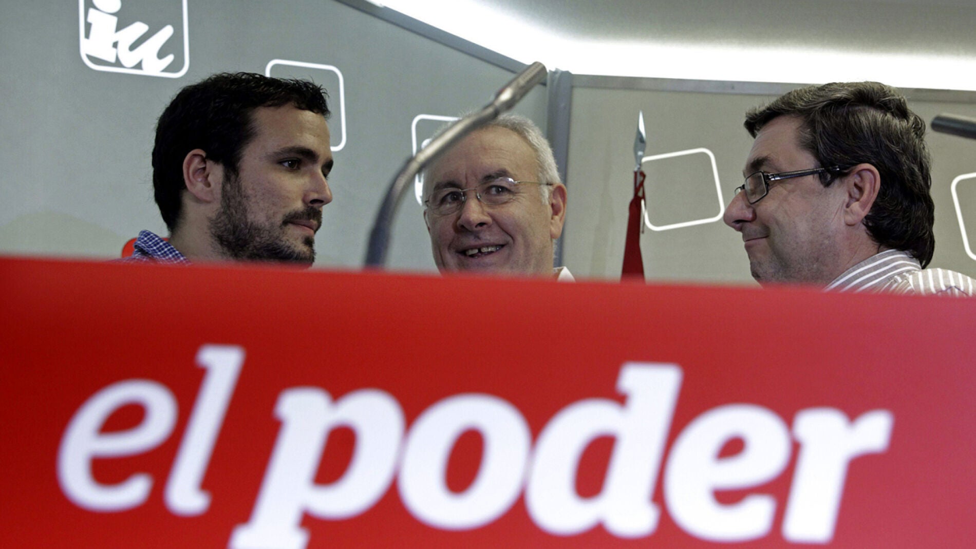 Garz&oacute;n, Lara y Centella, de IU