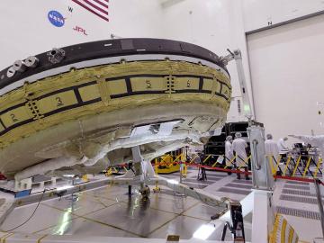 La NASA pone a prueba un "platillo volante" que podría llevar humanos a Marte