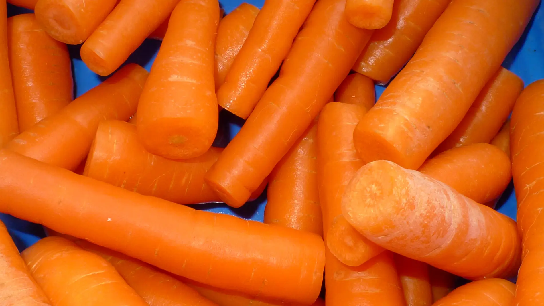 La zanahoria, eterna amiga del bronceado.
