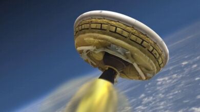 La NASA simula un aterrizaje sobre Marte