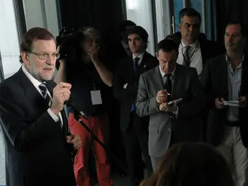 El presidente del Gobierno, Mariano Rajoy, comparece ante los medios de comunicación El presidente del Gobierno, Mariano Rajoy, comparece ante los medios de comunicación