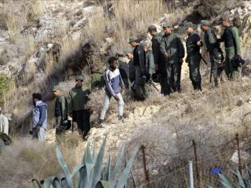 Se elevan a veinte los inmigrantes que han conseguido entrar hoy a Melilla