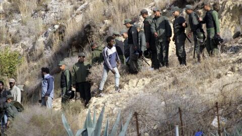 Se elevan a veinte los inmigrantes que han conseguido entrar hoy a Melilla