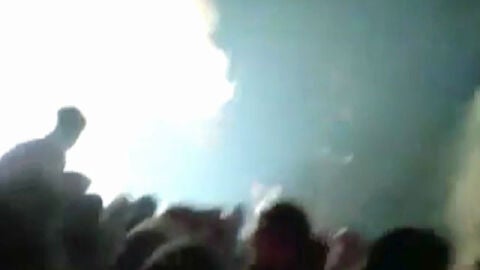 Accidente en un espect&aacute;culo de fuegos artificiales en Burgos