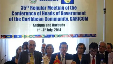 Mariano Rajoy interviene en XXXV Cumbre de Jefes de Gobierno de la Comunidad del Caribe Mariano Rajoy interviene en XXXV Cumbre de Jefes de Gobierno de la Comunidad del Caribe