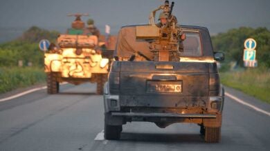 Separatistas prorrusos se hacen con el aeropuerto de Donetsk