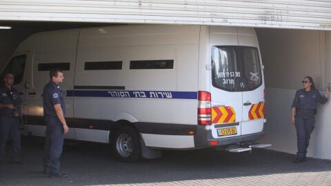 Imagen de archivo de un furg&oacute;n de la Polic&iacute;a de Israel