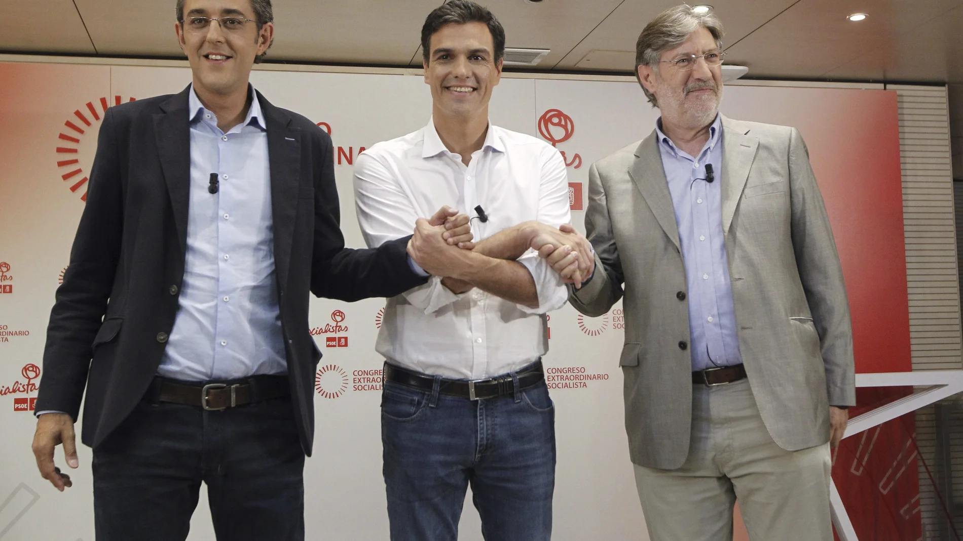 Los candidatos a liderar el PSOE, en el debate