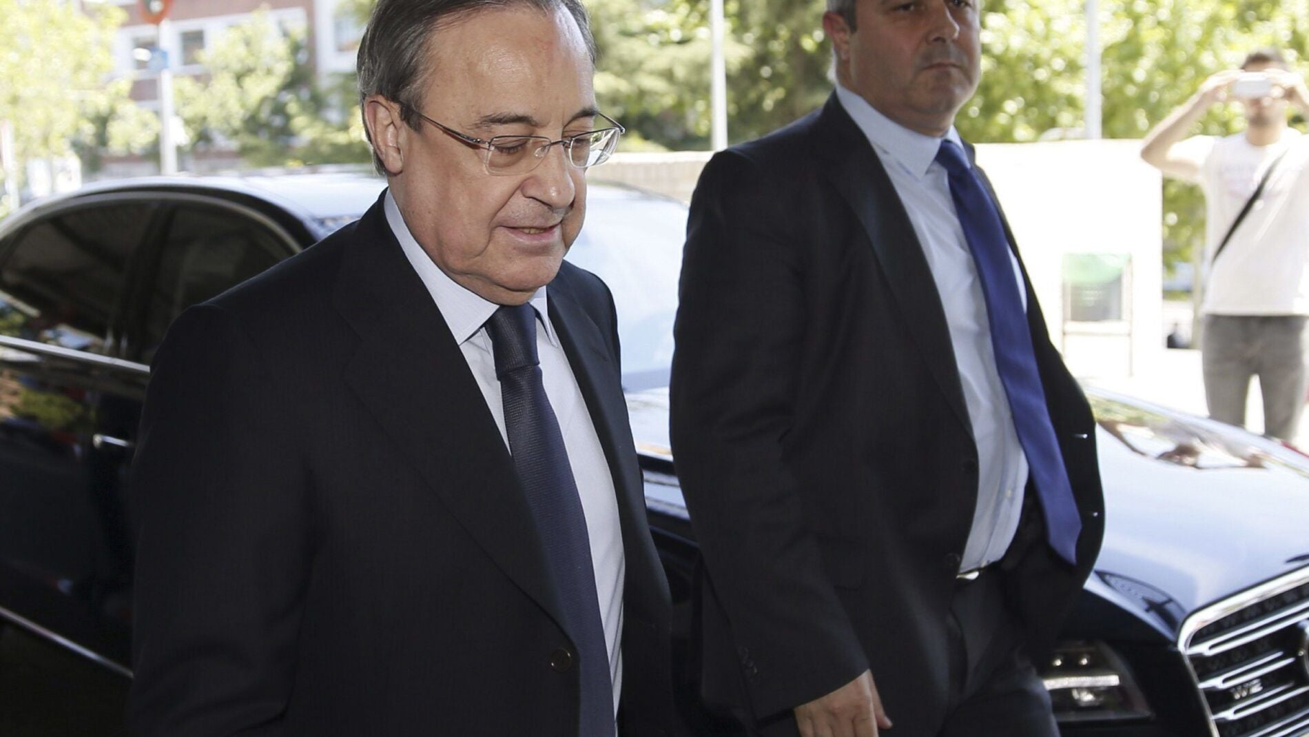 Florentino P&eacute;rez, presidente del Real Madrid