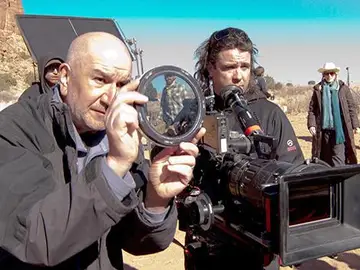 Michael Slovis en el rodaje de 'Breaking Bad' Michael Slovis en el rodaje de 'Breaking Bad'