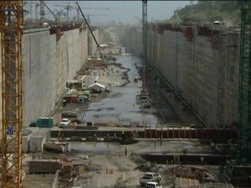 Continúan las obras en el Canal de Panamá