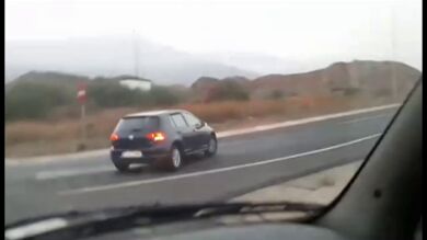 Un kamikaze que circulaba en sentido contrario causa dos heridos en Tenerife