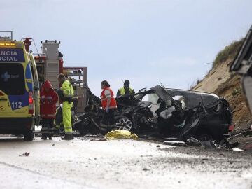 Accidente de tráfico en la N-12