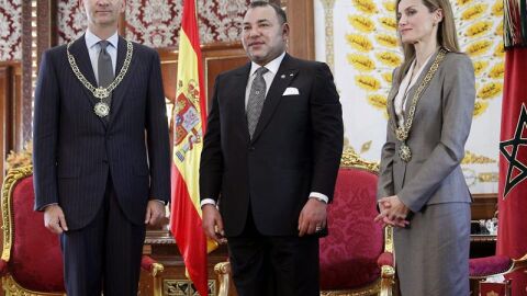 Visita de los reyes a Marruecos