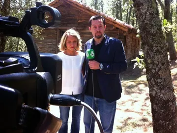 Ramón Campos, durante la presentación de 'Refugiados' Ramón Campos, durante la presentación de 'Refugiados'