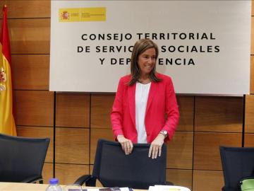 La ministra de Sanidad, Servicios Sociales e Igualdad, Ana Mato