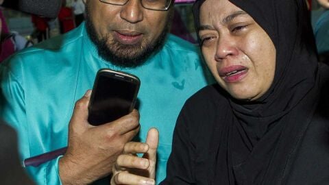 Familiares de las v&iacute;ctimas