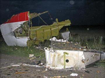 Avión de Malaysia Airlines derribado