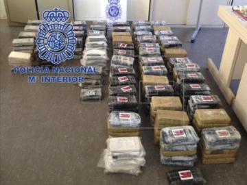 350 kilos de cocaína intervenida en Segovia