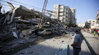 La cifra de muertos en Gaza por la ofensiva israelí supera ya el millar