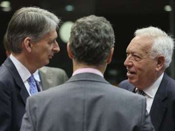 Ministros de exteriores en Bruselas