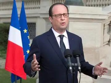El presidente francés, François Hollande El presidente francés, François Hollande