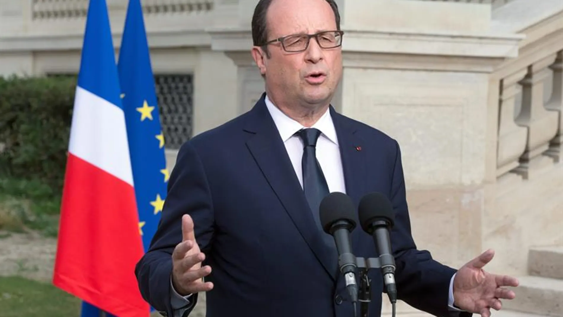 El presidente francés, François Hollande El presidente francés, François Hollande