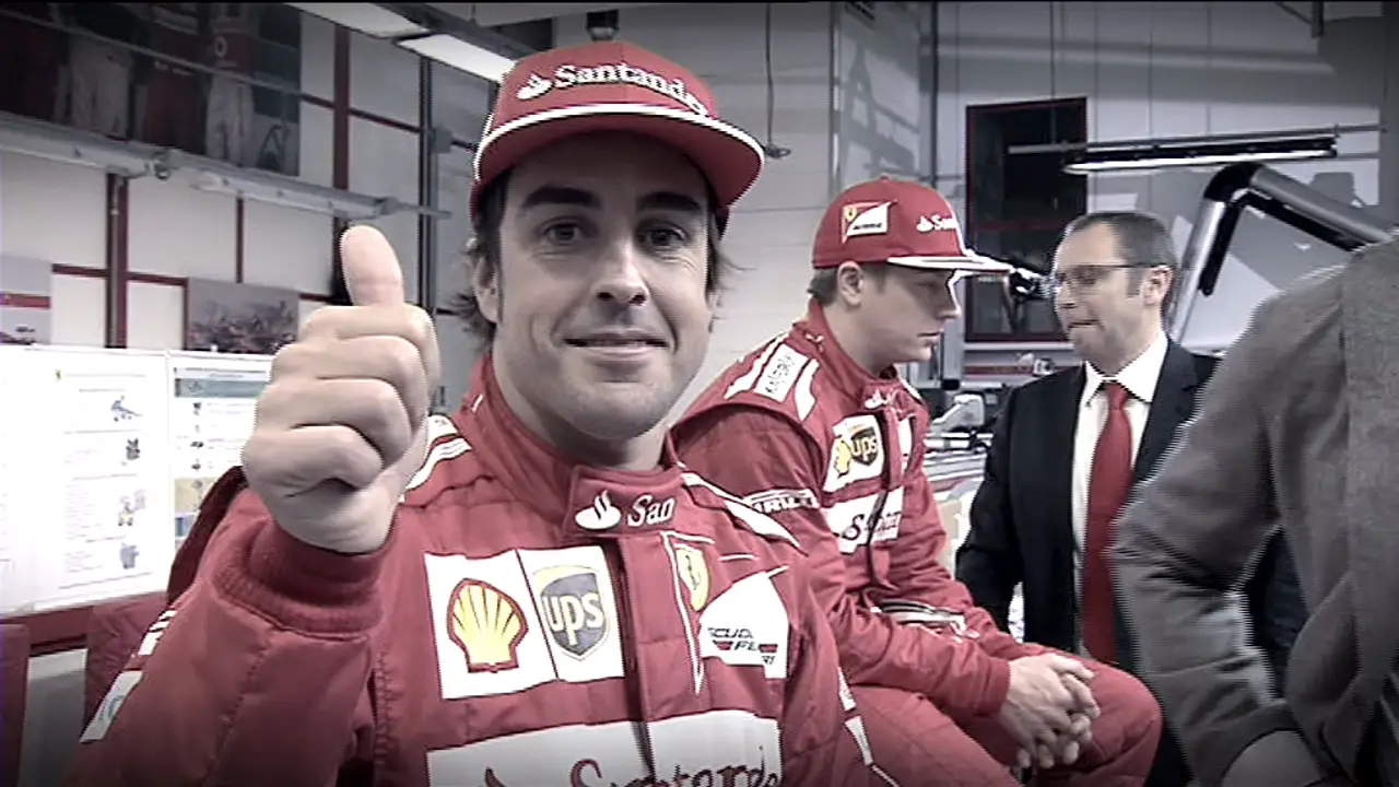 Alonso aplasta a Raikkonen en Ferrari
