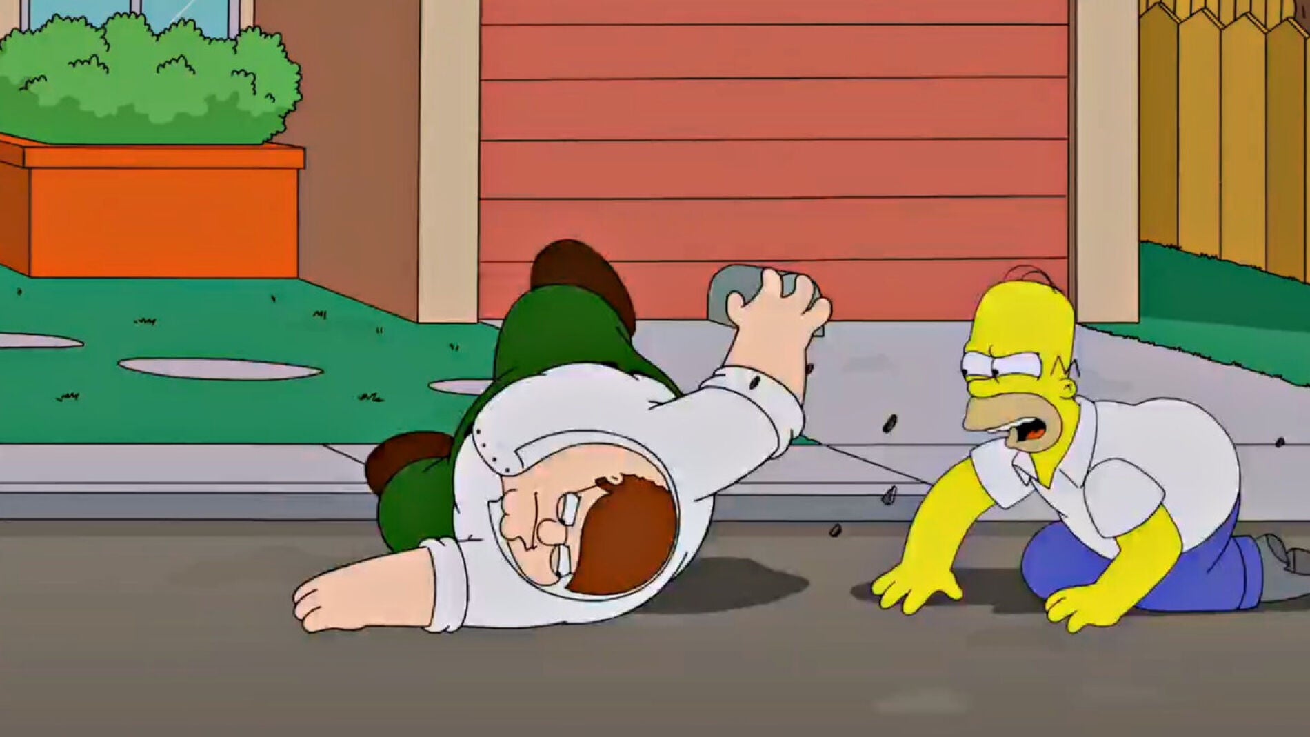 crossover entre 'Los Simpson' y 'Padre de familia'